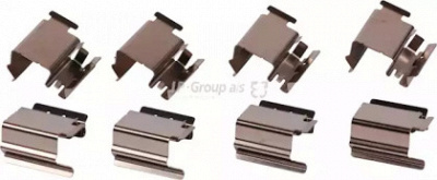 JP GROUP 1163651610 -  Комплектующие, колодки дискового тормоза